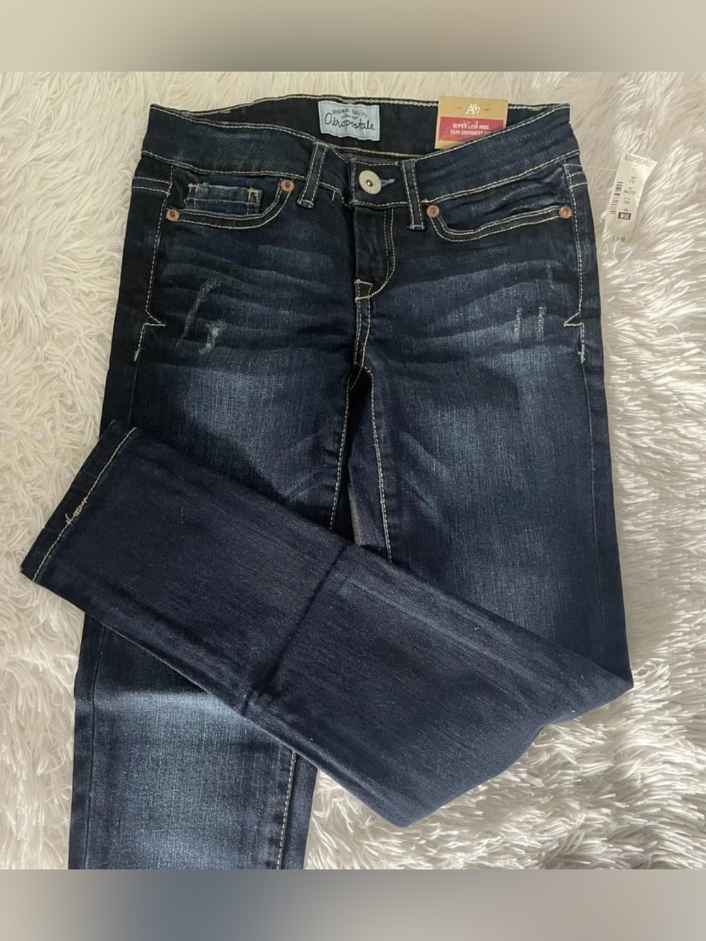NWT Y2K Aeropostale LOLA Jegging (Super Low Rise/Our Skinniest Fit) -Style #0224